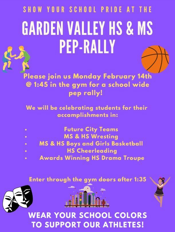 Pep Rally | Garden Valley School