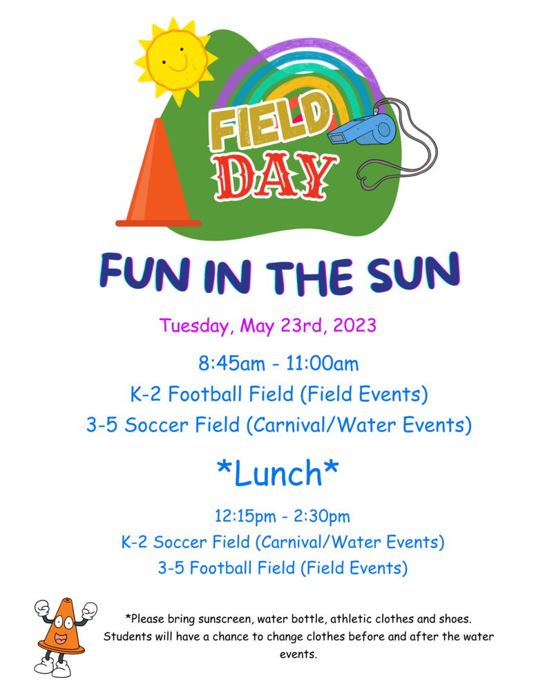 Elementary Field Day Flyer